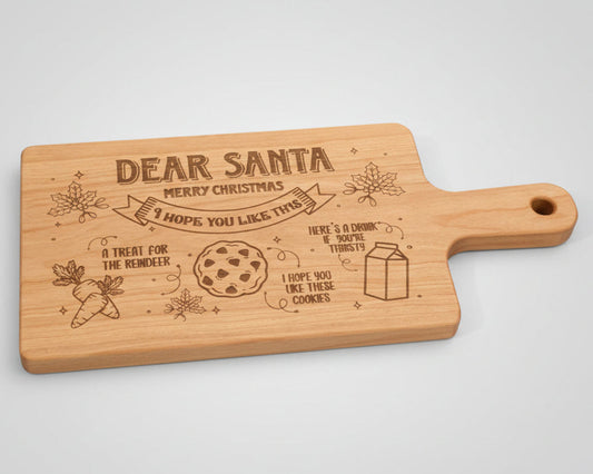 Santa Snack Board